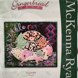 McKenna Ryan Gingerbread Lane Irresistible Quilting Pattern Cookies on Tray